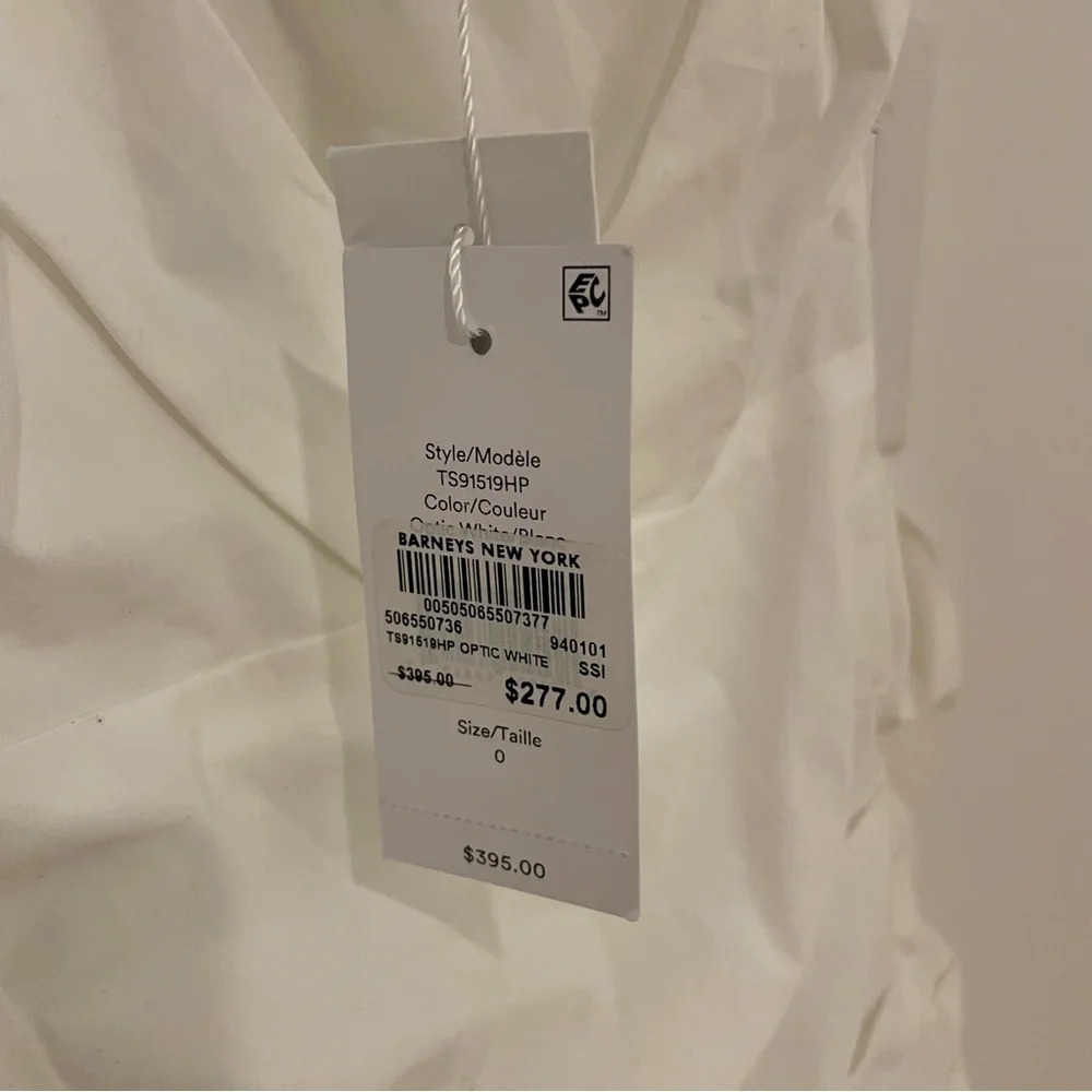 10 Crosby Derek Lam White One Shoulder Dress Size 0 - Picture 9 of 9